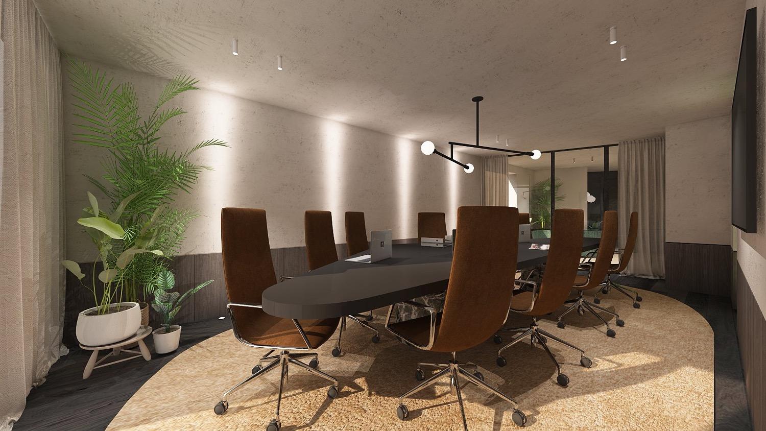 Sfeerbeeld vergaderruimte Copperworks Sfeerbeeld vergaderruimte Copperworks